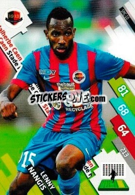 Cromo Lenny Nangis - FOOT 2014-2015. Adrenalyn XL n. SMC-10 - Panini