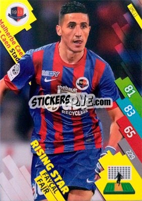 Cromo Fayçal Fajr - FOOT 2014-2015. Adrenalyn XL n. SMC-11 - Panini