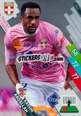Cromo Kassim Abdallah - FOOT 2014-2015. Adrenalyn XL n. ETG-3 - Panini