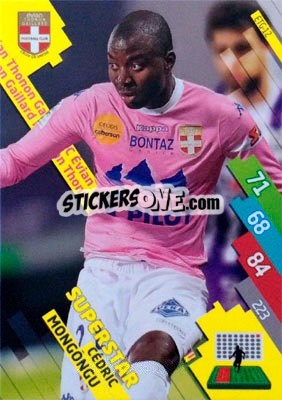 Figurina Cédric Mongongu - FOOT 2014-2015. Adrenalyn XL n. ETG-12 - Panini