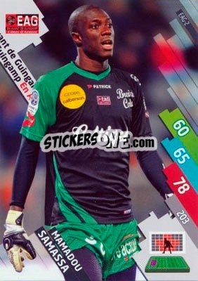 Figurina Mamadou Samassa - FOOT 2014-2015. Adrenalyn XL n. EAG-2 - Panini