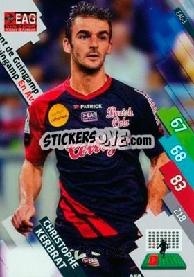 Figurina Christophe Kerbrat - FOOT 2014-2015. Adrenalyn XL n. EAG-3 - Panini