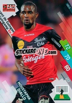 Figurina Moustapha Diallo - FOOT 2014-2015. Adrenalyn XL n. EAG-6 - Panini