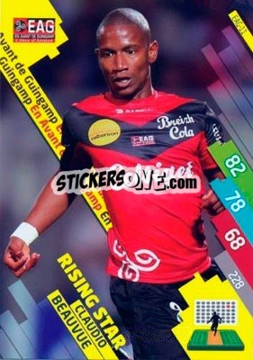 Cromo Claudio Beauvue - FOOT 2014-2015. Adrenalyn XL n. EAG-11 - Panini