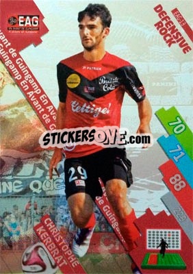 Figurina Christophe Kerbrat - FOOT 2014-2015. Adrenalyn XL n. EAG-13 - Panini