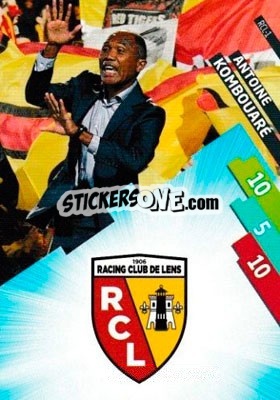 Cromo Antoine Kombouaré/LOGO - FOOT 2014-2015. Adrenalyn XL n. RCL-1 - Panini