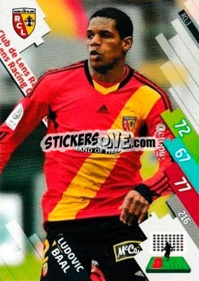 Figurina Ludovic Baal - FOOT 2014-2015. Adrenalyn XL n. RCL-3 - Panini