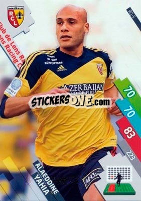 Figurina Alaeddine Yahia - FOOT 2014-2015. Adrenalyn XL n. RCL-5 - Panini