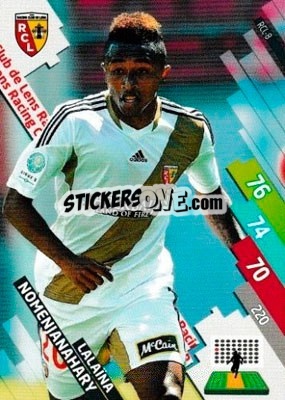 Cromo Lalaïna Nomenjanahary - FOOT 2014-2015. Adrenalyn XL n. RCL-8 - Panini