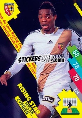 Cromo Wylan Cyprien - FOOT 2014-2015. Adrenalyn XL n. RCL-11 - Panini