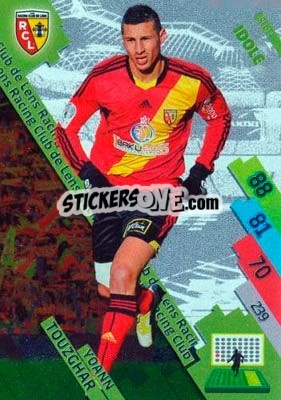 Figurina Yoann Touzghar - FOOT 2014-2015. Adrenalyn XL n. RCL-14 - Panini