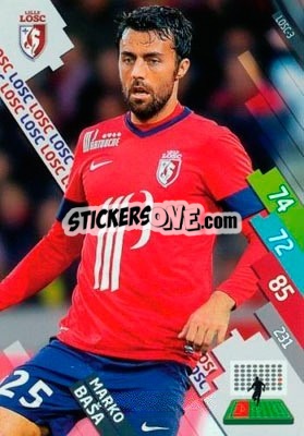 Figurina Marko Baša - FOOT 2014-2015. Adrenalyn XL n. LOSC-3 - Panini