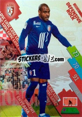 Figurina Vincent Enyeama - FOOT 2014-2015. Adrenalyn XL n. LOSC-13 - Panini