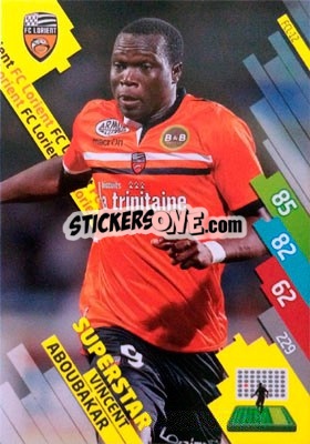 Cromo Vincent Aboubakar - FOOT 2014-2015. Adrenalyn XL n. FCL-12 - Panini