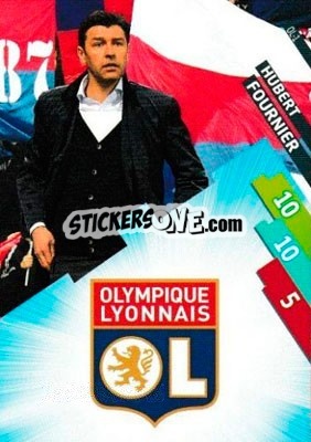 Sticker Hubert Fournier/LOGO - FOOT 2014-2015. Adrenalyn XL n. OL-1 - Panini