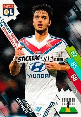 Figurina Clément Grenier - FOOT 2014-2015. Adrenalyn XL n. OL-10 - Panini