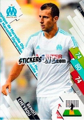 Figurina Benoît Cheyrou - FOOT 2014-2015. Adrenalyn XL n. OM-6 - Panini