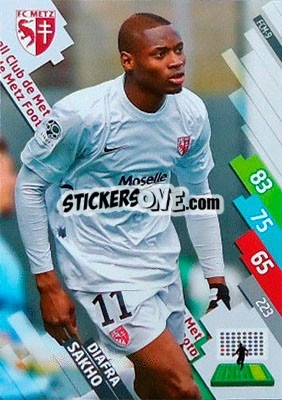 Figurina Diafra Sakho - FOOT 2014-2015. Adrenalyn XL n. FCM-9 - Panini