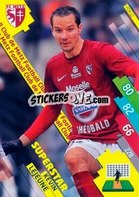 Cromo Kévin Lejeune - FOOT 2014-2015. Adrenalyn XL n. FCM-12 - Panini