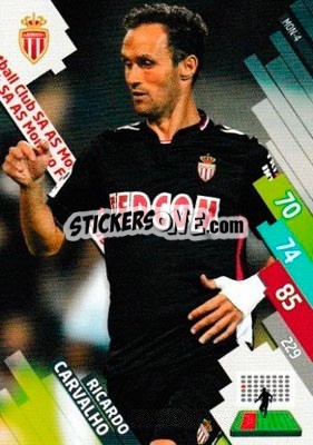 Figurina Ricardo Carvalho - FOOT 2014-2015. Adrenalyn XL n. MON-4 - Panini