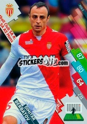 Figurina Dimitar Berbatov - FOOT 2014-2015. Adrenalyn XL n. MON-9 - Panini