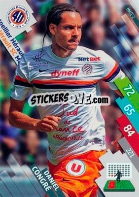 Figurina Daniel Congré - FOOT 2014-2015. Adrenalyn XL n. MHSC-2 - Panini