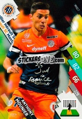 Figurina Anthony Mounier - FOOT 2014-2015. Adrenalyn XL n. MHSC-7 - Panini