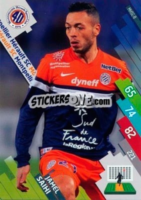 Cromo Jamel Saihi - FOOT 2014-2015. Adrenalyn XL n. MHSC-8 - Panini