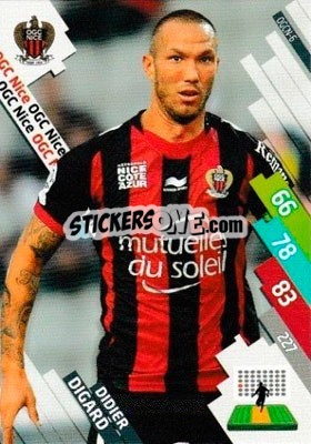 Figurina Didier Digard - FOOT 2014-2015. Adrenalyn XL n. OGCN-6 - Panini