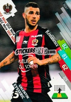 Figurina Valentin Eysseric - FOOT 2014-2015. Adrenalyn XL n. OGCN-7 - Panini