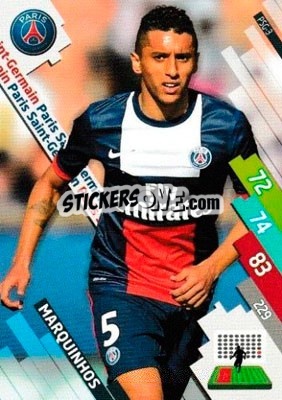 Figurina Marquinhos - FOOT 2014-2015. Adrenalyn XL n. PSG-3 - Panini