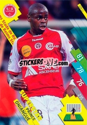 Cromo Prince Oniangué - FOOT 2014-2015. Adrenalyn XL n. SDR-12 - Panini