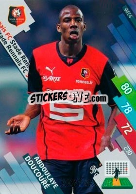Cromo Abdoulaye Doucouré - FOOT 2014-2015. Adrenalyn XL n. SRFC-6 - Panini