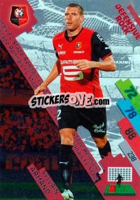 Figurina Sylvain Armand - FOOT 2014-2015. Adrenalyn XL n. SRFC-13 - Panini
