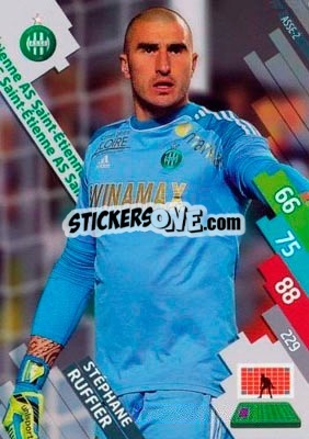 Figurina Stéphane Ruffier - FOOT 2014-2015. Adrenalyn XL n. ASSE-2 - Panini
