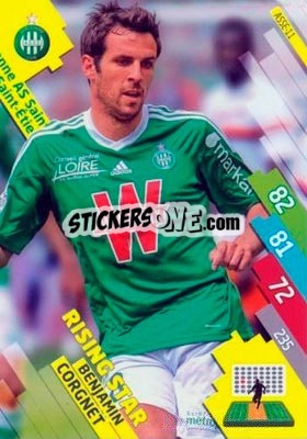 Cromo Benjamin Corgnet - FOOT 2014-2015. Adrenalyn XL n. ASSE-11 - Panini