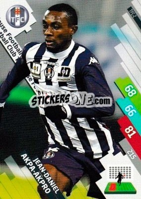 Cromo Jean-Daniel Akpa-Akpro - FOOT 2014-2015. Adrenalyn XL n. TFC-2 - Panini