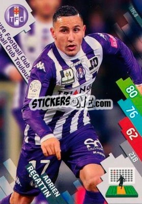 Sticker Adrien Regattin - FOOT 2014-2015. Adrenalyn XL n. TFC-8 - Panini
