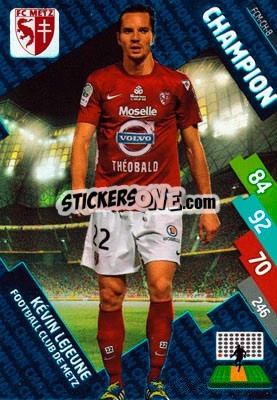Cromo Kévin Lejeune - FOOT 2014-2015. Adrenalyn XL n. FCM-ch-8 - Panini