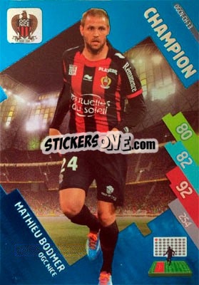 Cromo Mathieu Bodmer - FOOT 2014-2015. Adrenalyn XL n. OGCN-ch-13 - Panini
