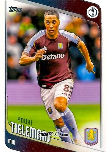 Sticker Youri Tielemans - UEFA Club Competitions 2025-2026
 n. 8 - Topps
