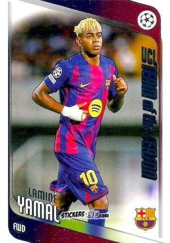 Figurina Lamine Yamal - UEFA Club Competitions 2025-2026
 n. 10 - Topps