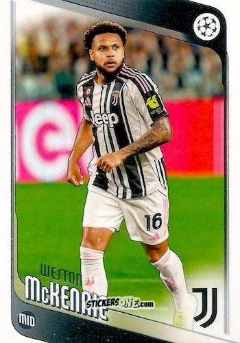 Cromo Weston McKennie - UEFA Club Competitions 2025-2026
 n. 15 - Topps