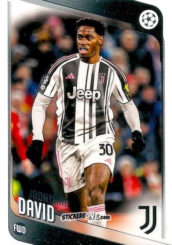 Cromo Jonathan David - UEFA Club Competitions 2025-2026
 n. 17 - Topps