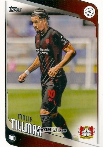 Sticker Malik Tillman - UEFA Club Competitions 2025-2026
 n. 24 - Topps