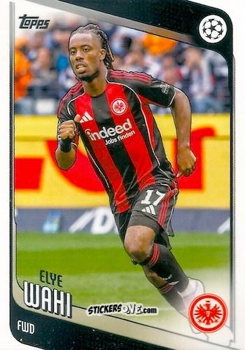 Sticker Elye Wahi - UEFA Club Competitions 2025-2026
 n. 61 - Topps