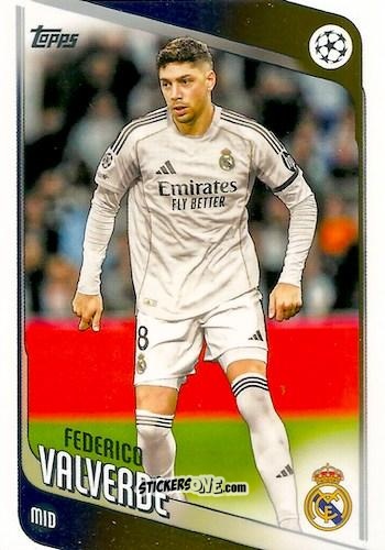 Sticker Federico Valverde - UEFA Club Competitions 2025-2026
 n. 65 - Topps