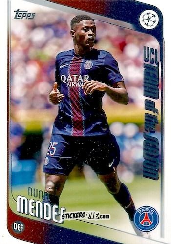 Sticker Nuno Mendes - UEFA Club Competitions 2025-2026
 n. 69 - Topps