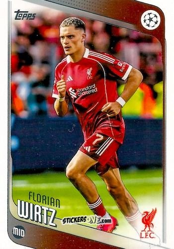 Cromo Florian Wirtz - UEFA Club Competitions 2025-2026
 n. 74 - Topps