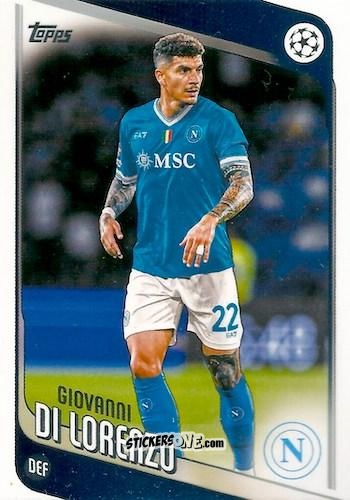 Sticker Giovanni Di Lorenzo - UEFA Club Competitions 2025-2026
 n. 77 - Topps